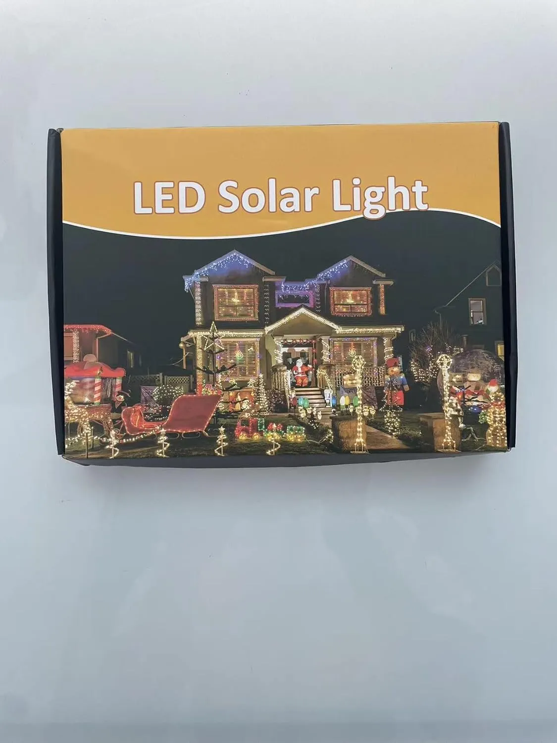JIMACRO Outdoor Solar LED Rope Lights, IP65 Waterproof Rope Lights 22m/72.2ft 200LEDs Solar Decoration Lights with 8 Lighting Modes, Rope Fairy Light for Garden Tree Party Christmas Decoration