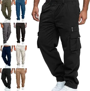 Julidostore Stretchmotions - Super Stretch Ice-Silk Comfort Cargo Pants, Multi Pockets Outdoor Hiking Work Sweatpants