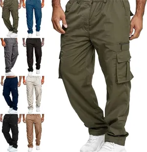 Julidostore Stretchmotions - Super Stretch Ice-Silk Comfort Cargo Pants, Multi Pockets Outdoor Hiking Work Sweatpants