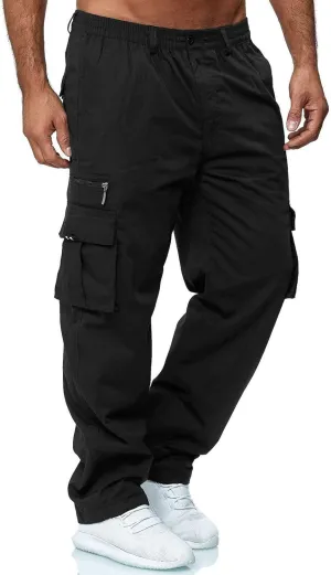 Julidostore Stretchmotions - Super Stretch Ice-Silk Comfort Cargo Pants Multi Pockets Outdoor Lightweight Hiking Jogger