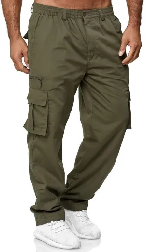 Julidostore Stretchmotions - Super Stretch Ice-Silk Comfort Cargo Pants Multi Pockets Outdoor Lightweight Hiking Jogger