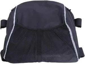 Kayak Seat Back Storage Bag, Waterproof Mesh Kayak Chair Bag Oxford Fabric Stand Up Paddleboard Organizer for Marine Kayaking Chair Backrest Seat(Black)