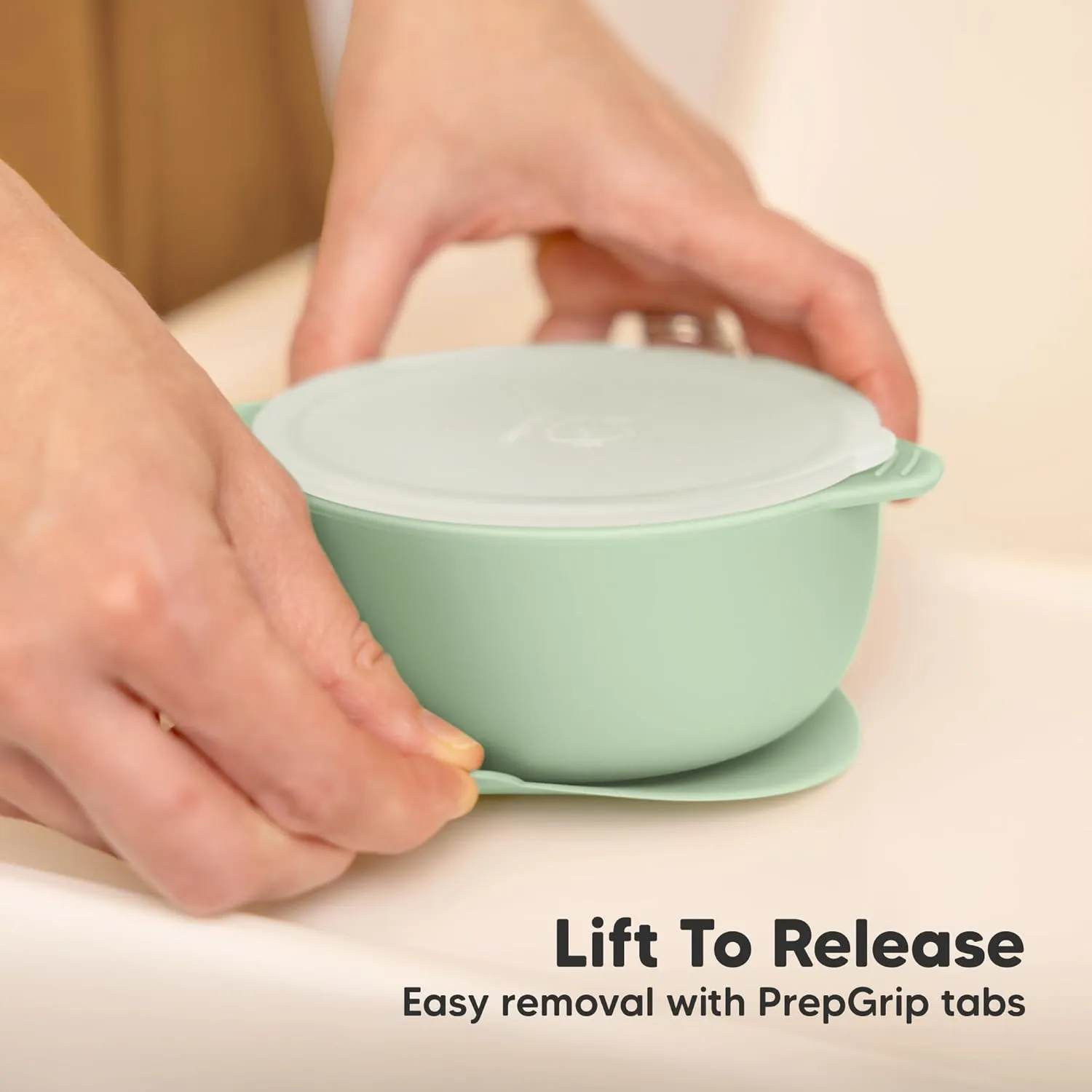 KeaBabies 2-Pack Baby Bowls with Suctions, Lids - Silicone Toddler Suction Bowls for Baby Boy, Girl, Kids, Food Grade Silicone, BPA-Free, Dishwasher Safe, Toddler Eating Essentials (Mellow)