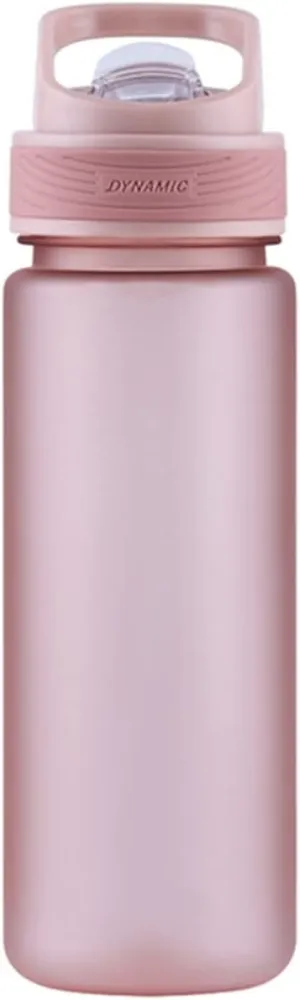 kettles Matte texture Plastic Water Bottle with Straw,Portable Sports Bottles BPA Free,Leakproof Cup Durable,for Fitness,Students Gift canteen(B,Medium)