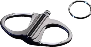 Keychain Lighter, Mini Waterproof Keychain Lighter Match Design with Carabiner for Outdoor Activities
