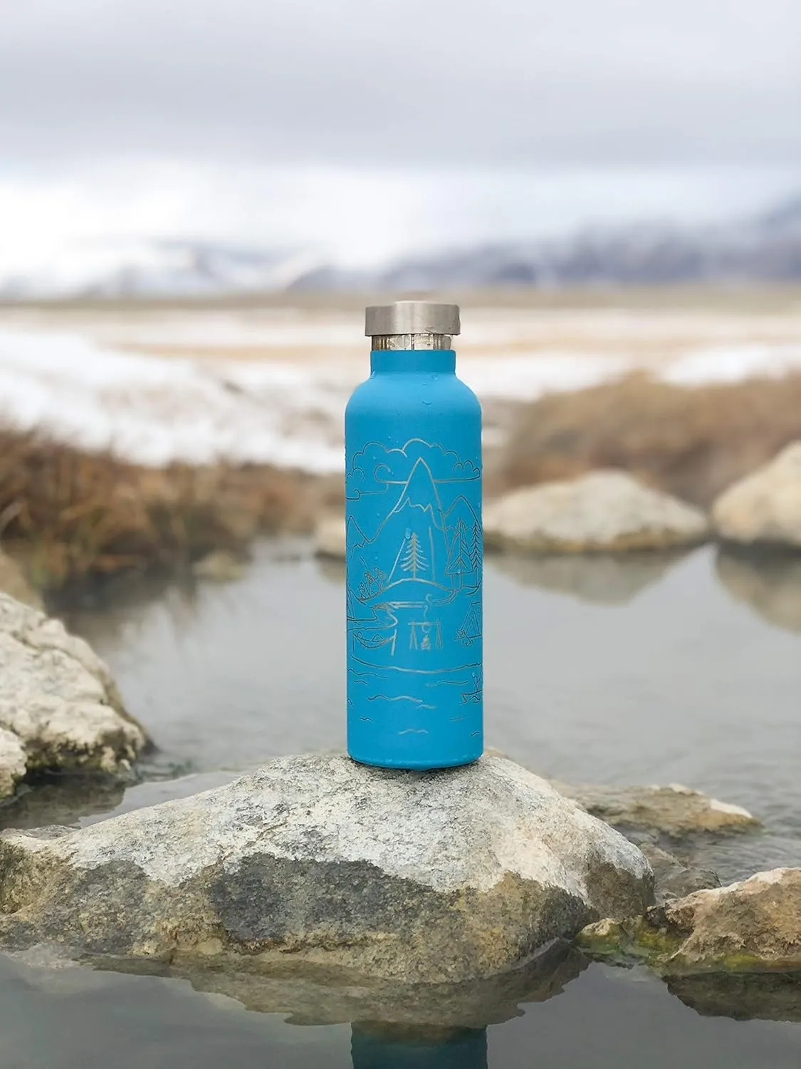 Kids Water Bottle Easy-Sip Straw Lid Leak-Proof Insulated Stainless Steel Thermos Perfect for School & Pickleball 3 Lids BPA-Free Keeps Drinks Cold for 24 Hours