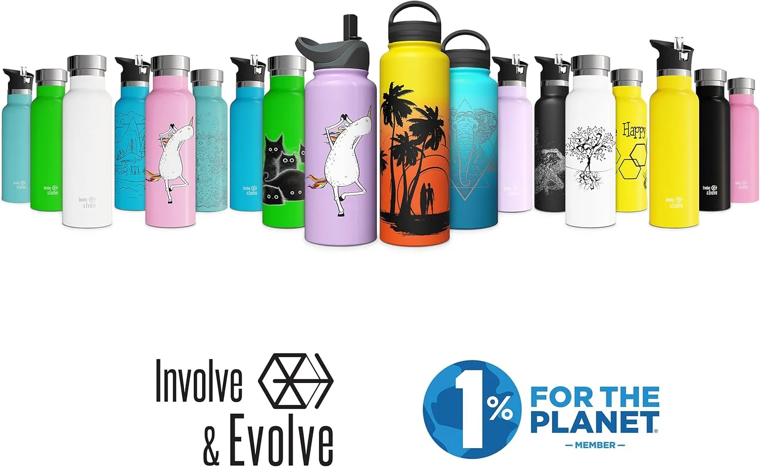 Kids Water Bottle Easy-Sip Straw Lid Leak-Proof Insulated Stainless Steel Thermos Perfect for School & Pickleball 3 Lids BPA-Free Keeps Drinks Cold for 24 Hours