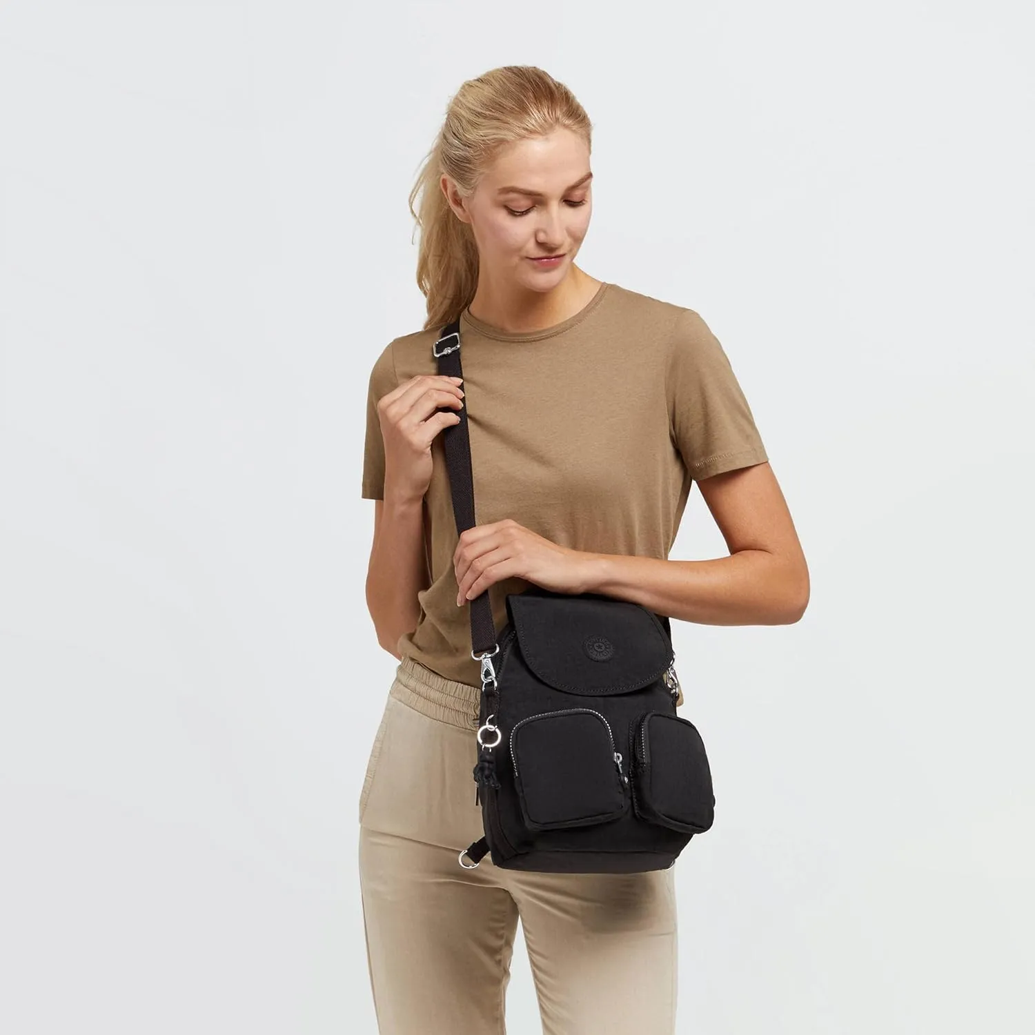 Kipling Women's Firefly Up, Black Noir, One Size