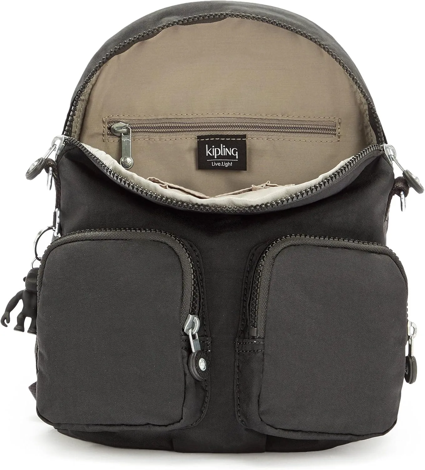 Kipling Women's Firefly Up, Black Noir, One Size