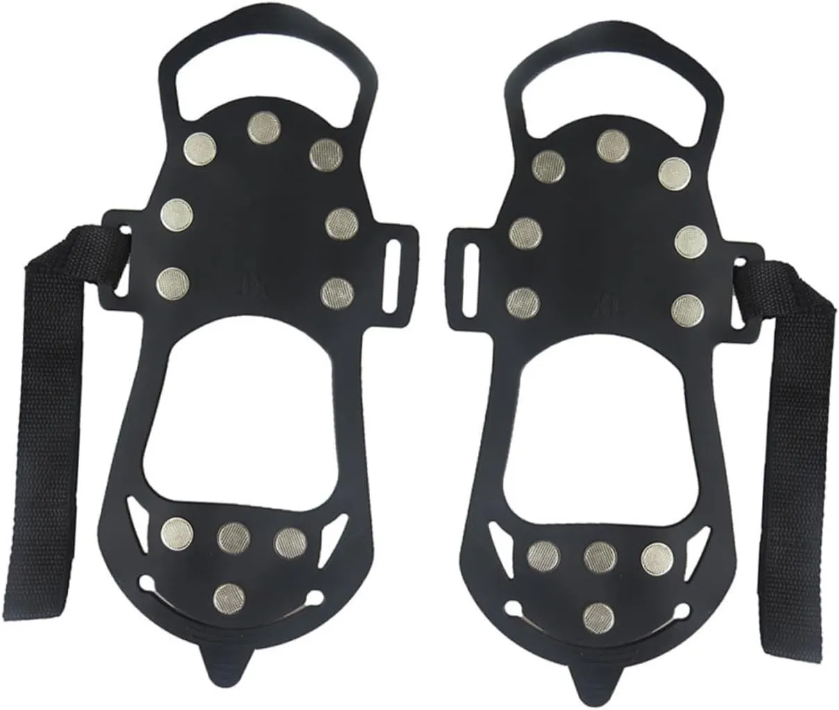 Kisangel Mountaineering Covers Boot Grippers Ice Grippers Shoe Spikes Ice Crusher Slip-on Shoe Gripper Shoe Ice