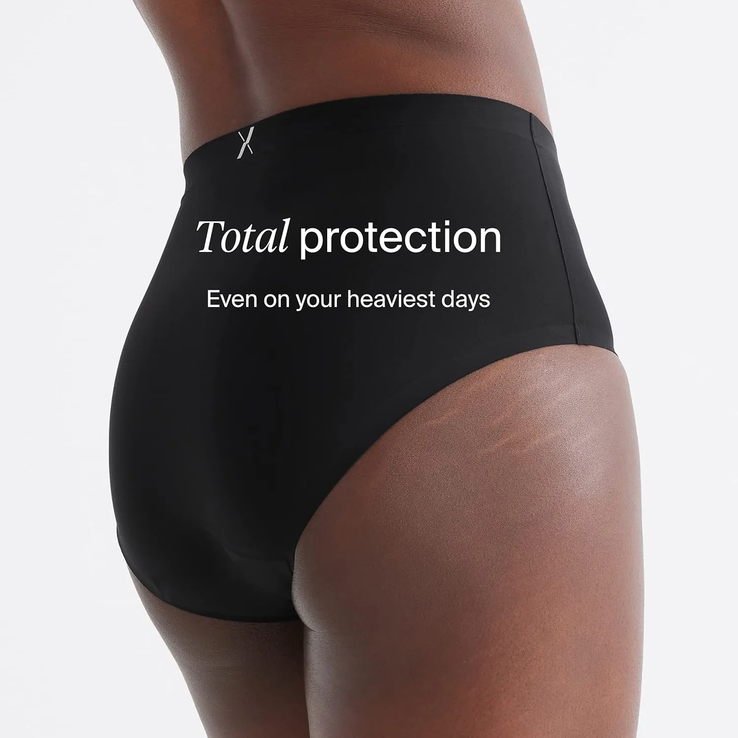 KNIX Super Leakproof High Rise Period Underwear for Women, Machine Washable, Reusable (1 Pack)