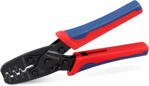 Knoweasy Molex Crimper and Delphi Crimper Compatible with Deutsch DT Series Stamped or Formed Contact,Molex, Delphi, Amp, Tyco, Harley, PC, Automotive - AWG 24-14 Wire Crimper 1424A