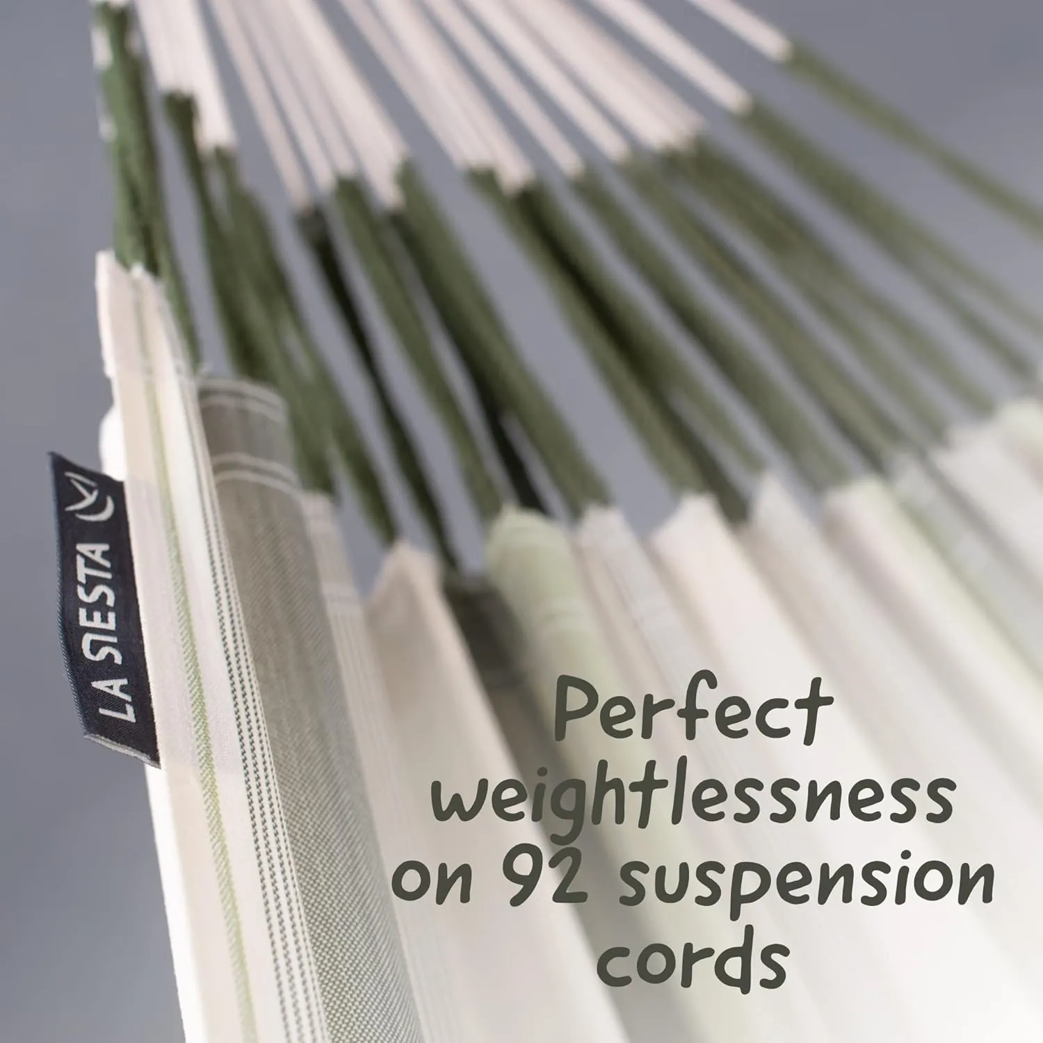 LA SIESTA® - XL King Brisa Classic Hammock & Elipso Stand - Larch Wood Hammock Stand - Weather & Tear Resistant - Backyard Outdoor Hammock with Stand - Family Hammock and Stand - Max 440 Lbs, Cedar