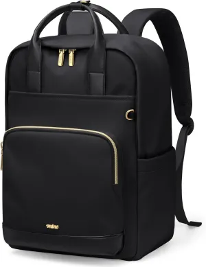 Laptop Backpack for Women Work 15.6 Inch Computer Backpacks Purse Large Capacity Carry on Bookbag Waterproof Lightweight Daypack Bag for College Nurse Teacher Travel