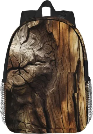 Laptop Backpack Lightweight Backpack for Men Women Daypack Tree Trunk Laptop Bag Casual Backpack for Travel