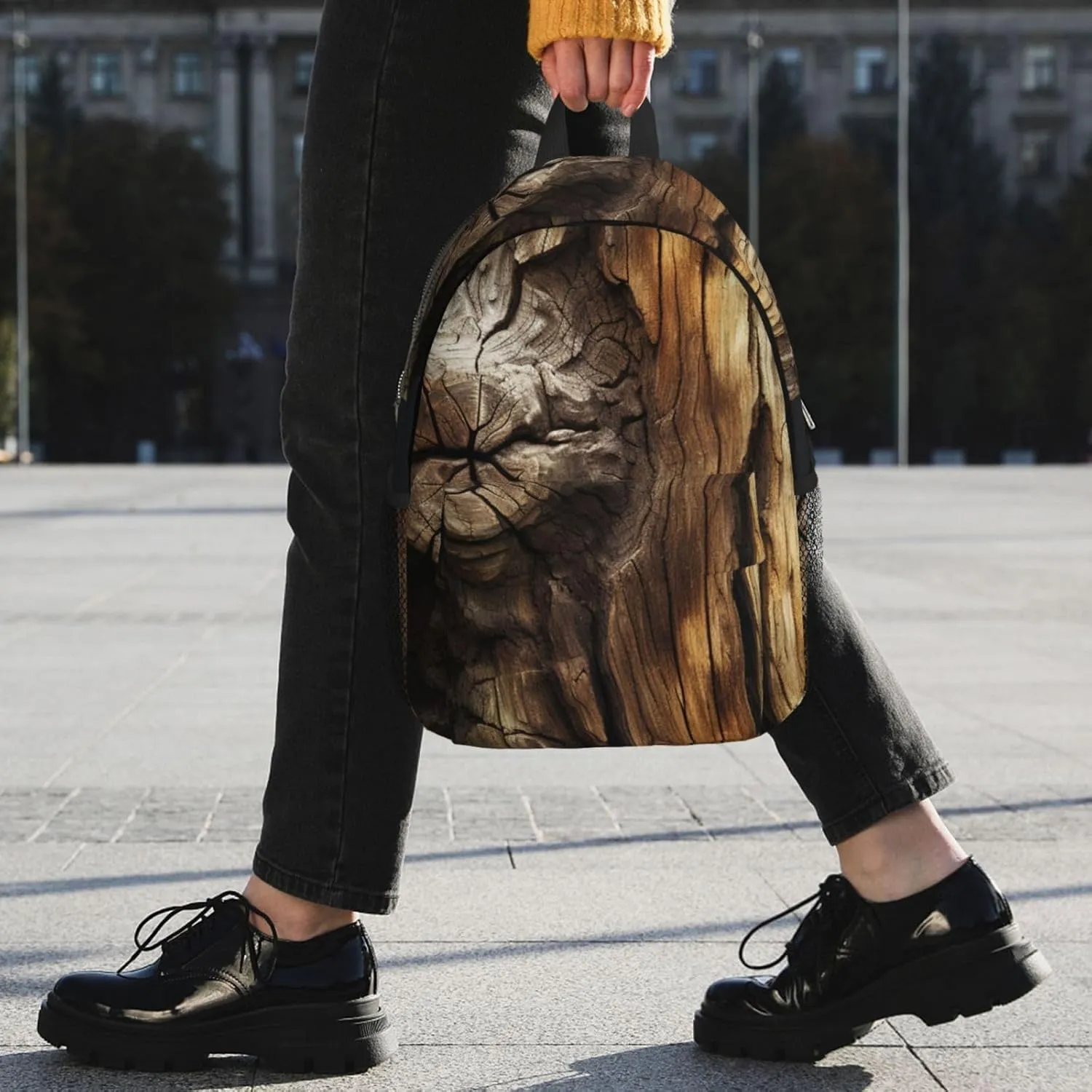 Laptop Backpack Lightweight Backpack for Men Women Daypack Tree Trunk Laptop Bag Casual Backpack for Travel