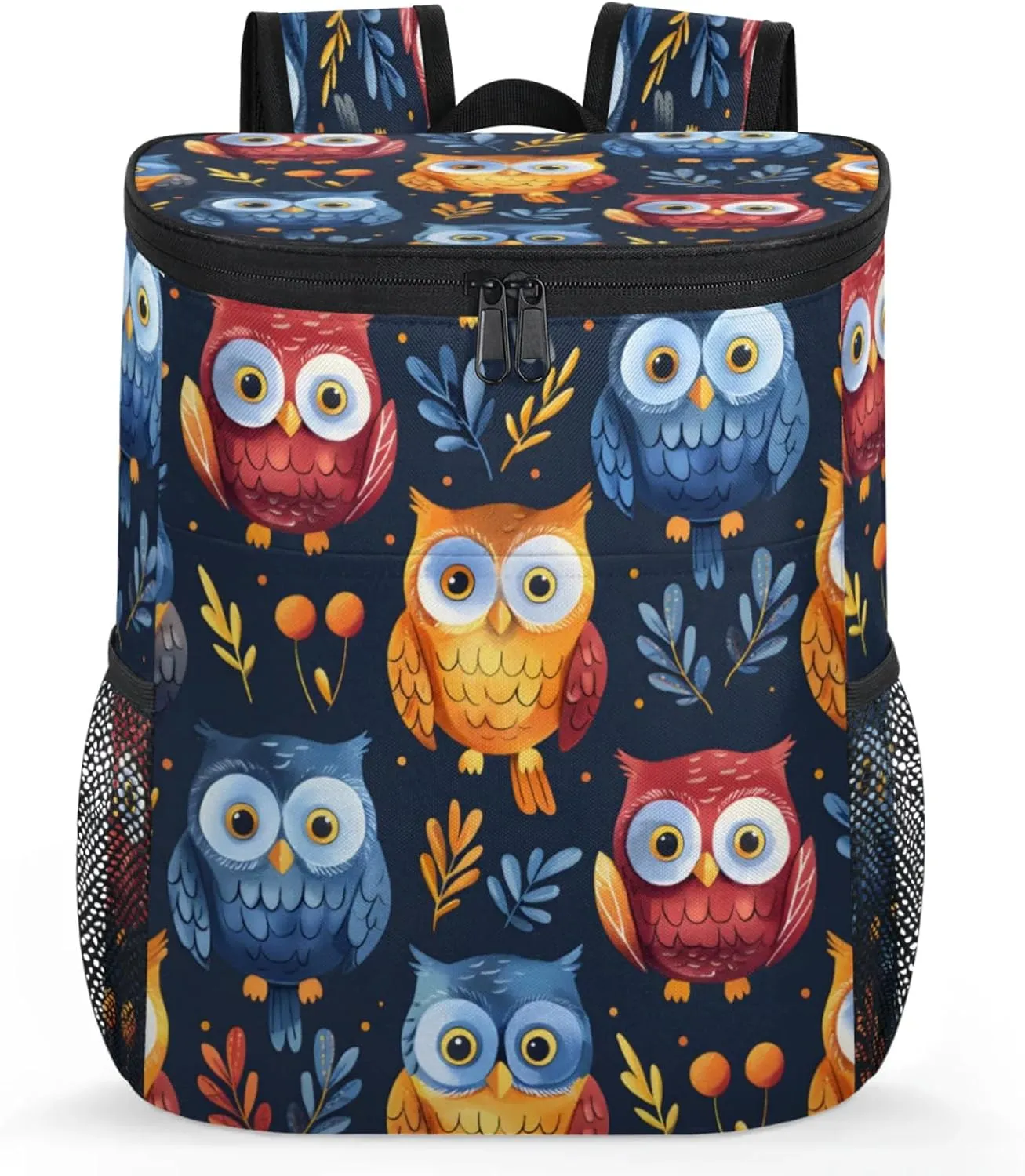 Large Insulated Cooler Backpack, Leak Proof Backpack 30 Cans, Cooler Bag for 12h Hot/Cold Retention