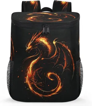 Large Waterproof Insulated Cooler Backpack, Leak Proof Backpack 30 Cans, Lightweight Cooler Bag for Camping