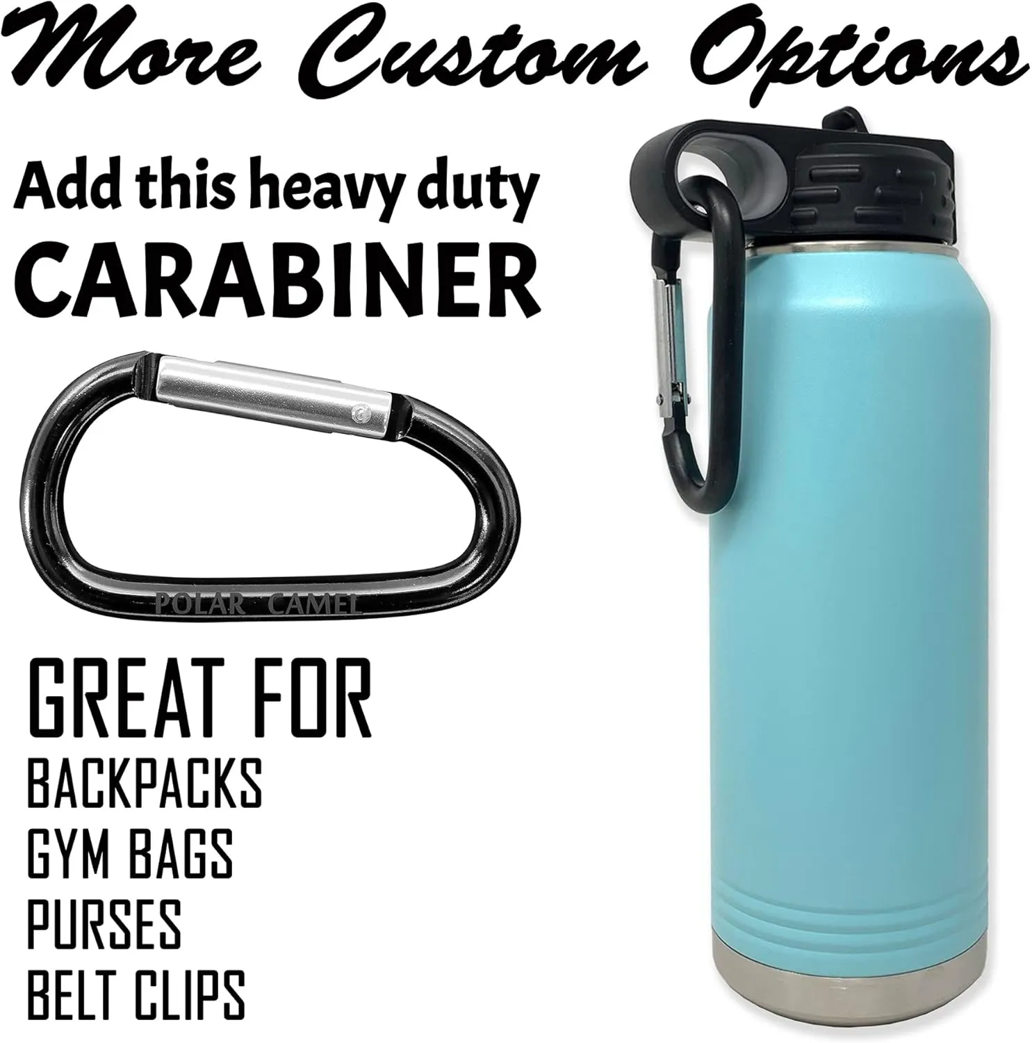 LaserGram Personalized Water Bottle, Grad Cap Class of 2023, 2024, 2025, 2026, 2027, Stainless Steel Double Wall Vacuum Insulated with Flip Top Straw, Custom Engraved Gift (40oz / 1180ml Black)