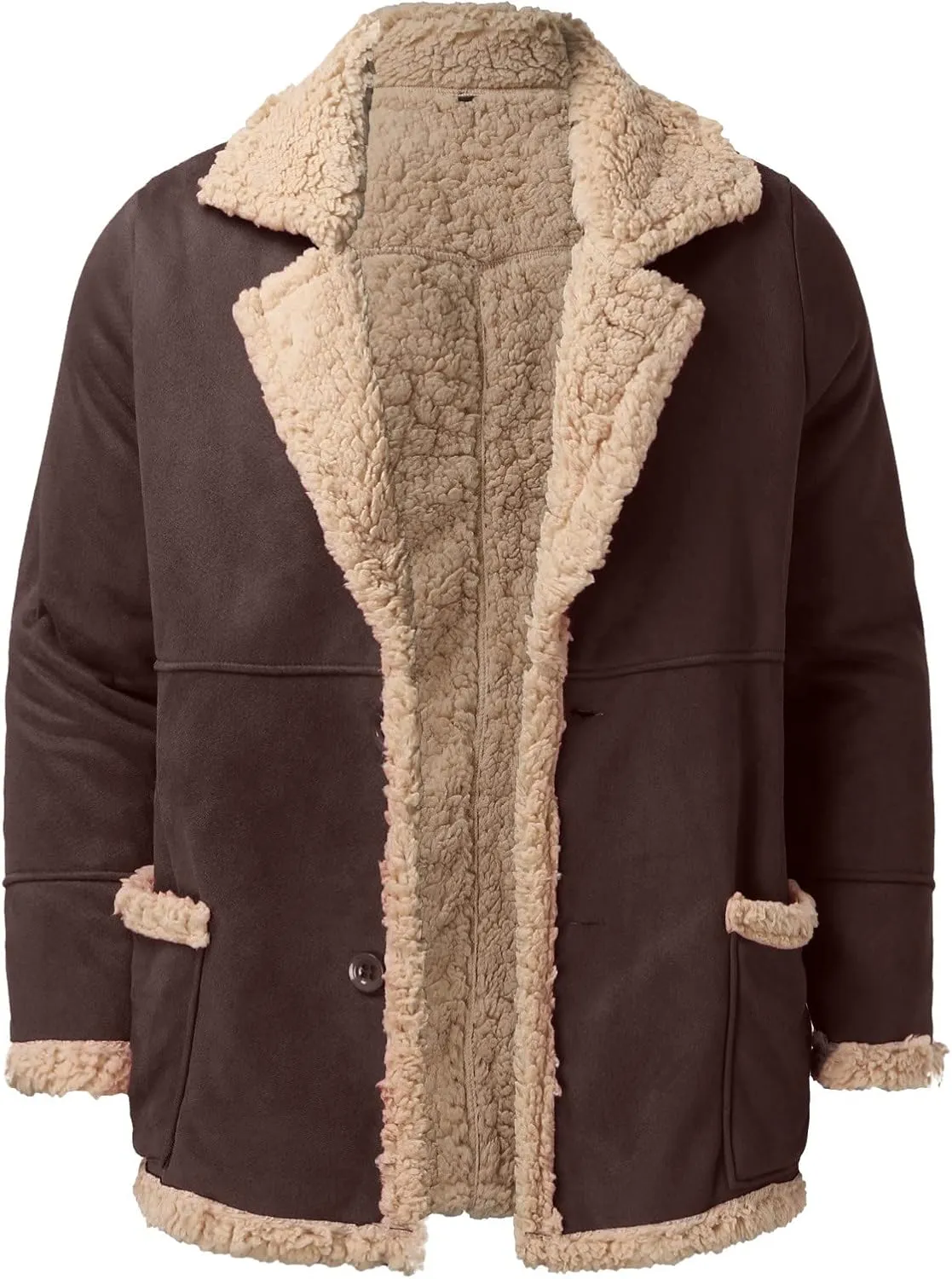 LCMTWX Men's Thicken Warm Winter Coat Coats Leisure Plus Size Hat Zip Pocket Cotton-Padded Warm Soft Winter Jackets for