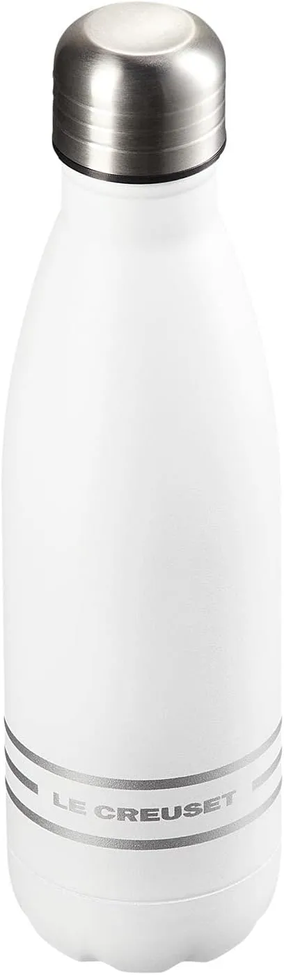 Le Creuset 17 oz. Hydration Bottle Stainless Steel 2 Pack - Licorice and Cotton Kit