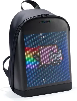 Led Motorcycle Backpack for Men - Led Display Backpack for Travel and Daily Use - Gift for Men & Women