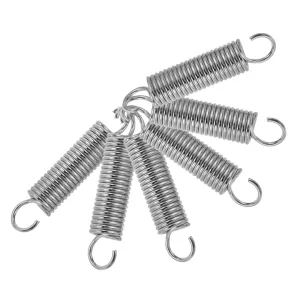 LIFKOME 6 Pack Tension Spring Hooks for Foot Pedal Spring Kick Drum Bass Pedal and Industrial Use Quick Installation