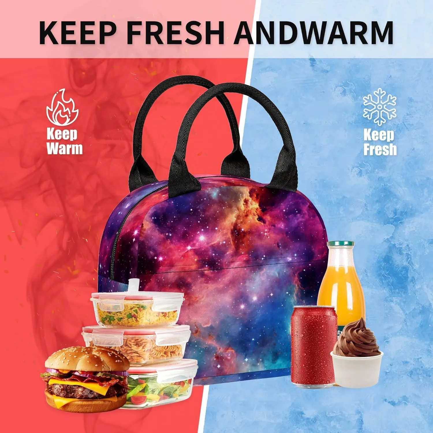 Lightning Printed Backpack Set for Boys Kids, 3Pcs Bookbag with Pencil Case for school, 17 Inch Lightweight Laptop Backpack with Lunch Bag for Mens Teens Office, High School