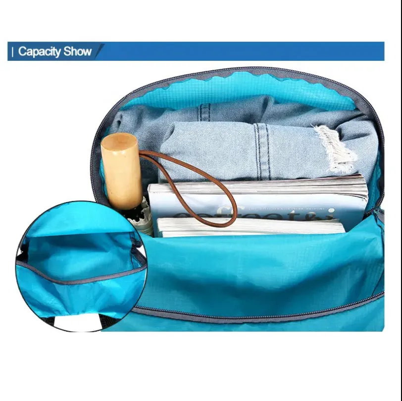 Lightweight Folding Outdoor Waterproof 12L Backpack