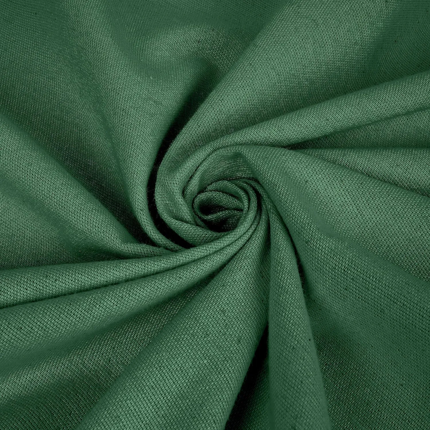 Linteum Textile Supply 100% Cotton Hospital Patient Bath Blanket, Bed Bath Sheet, Twin Blanket Lightweight Sheet Blankets 70x90 in, 1.75 lb. Hunter Green