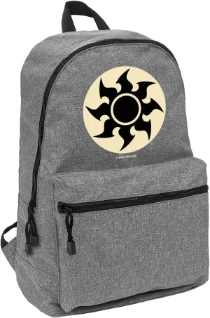 LOGOVISION Magic The Gathering White Mana Symbol Lightweight Backpack for Work School Daily Use Packable for Travel
