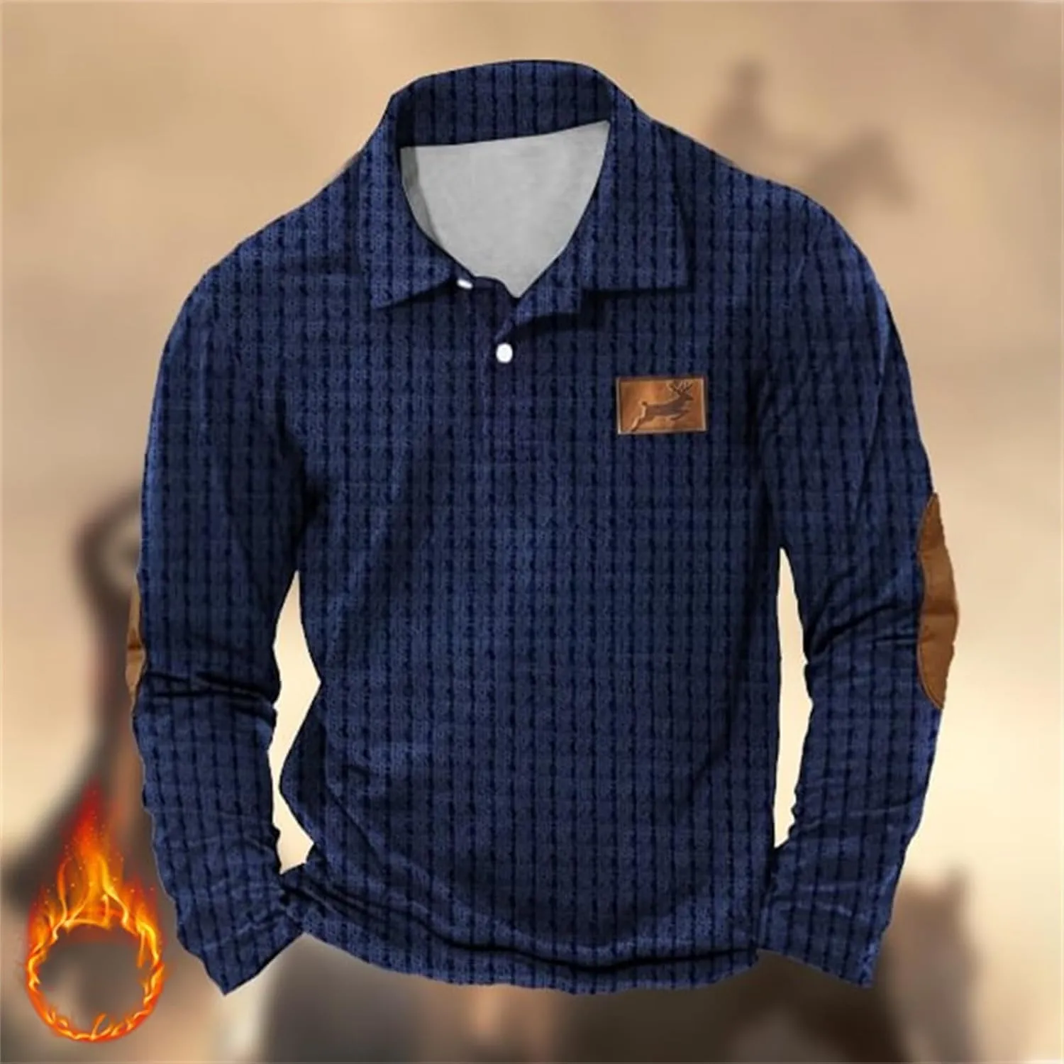 Long Sleeve Polo Shirts for Men Casual Button Down Golf T Shirt Fashion Classic Solid Buisness Work Pullover Tops