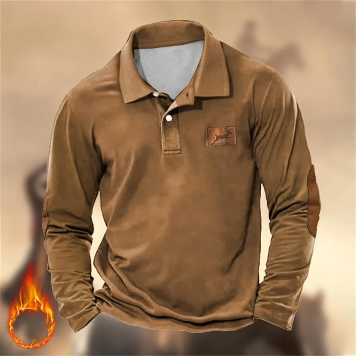 Long Sleeve Polo Shirts for Men Casual Button Down Golf T Shirt Fashion Classic Solid Buisness Work Pullover Tops