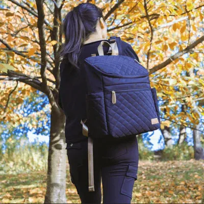 Luce Quilted Comfy and Lightweight Diaper Backpack