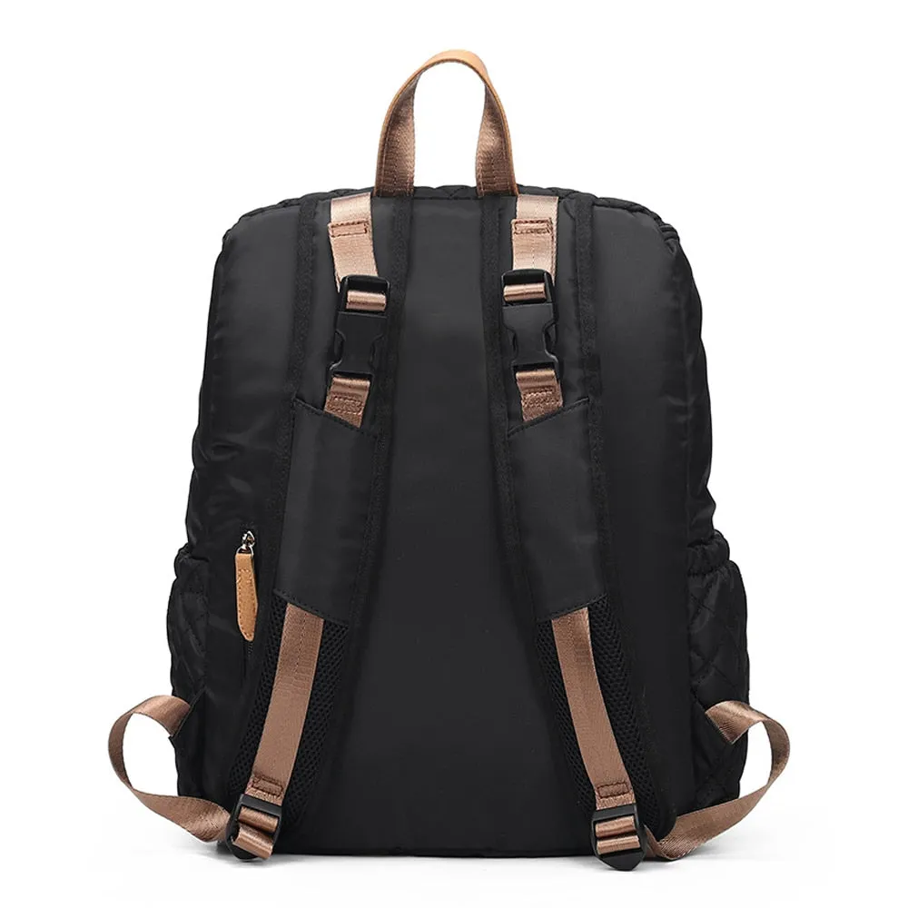 Luce Quilted Comfy and Lightweight Diaper Backpack