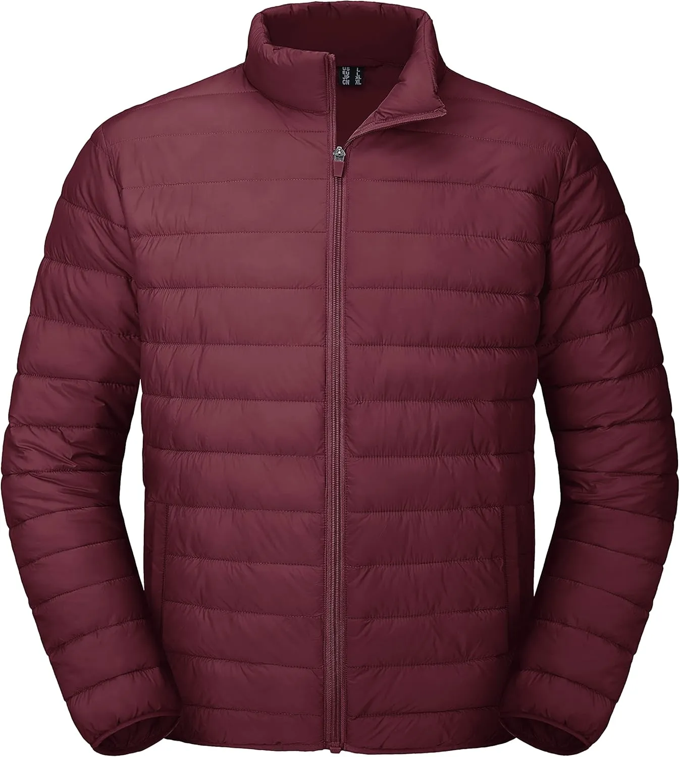 MAGCOMSEN Men's Puffer Jacket Lightweight Warm Winter Coats Water Repellent Windproof Insulated Jacket
