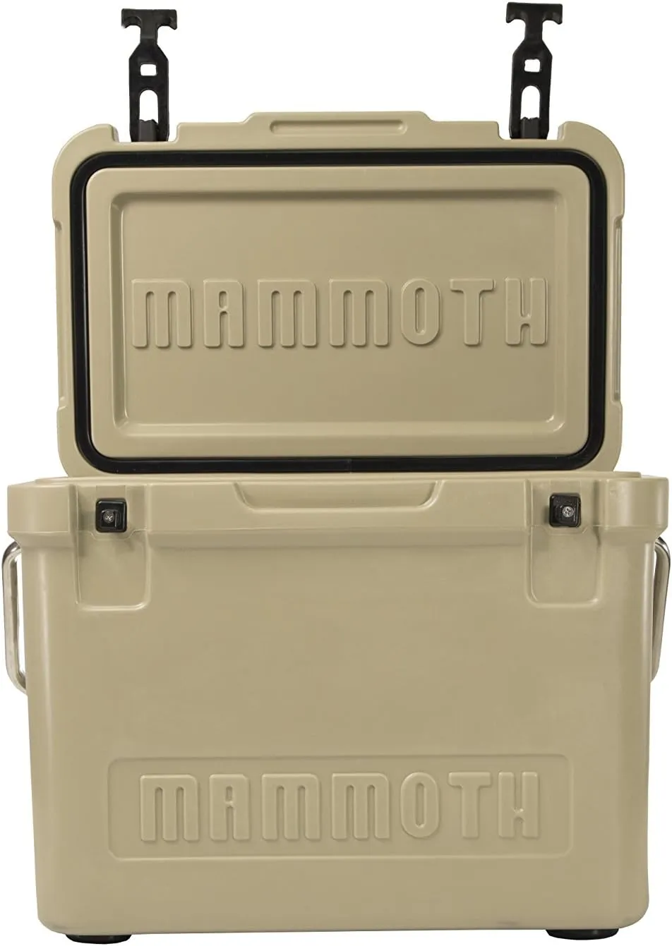 Mammoth Coolers Cruiser Series, Insulated Hard Ice Chest with Durable Double-Walled Rotomolded Construction, Great for On-The-Go Recreational Activities (Cruiser 25, Tan)