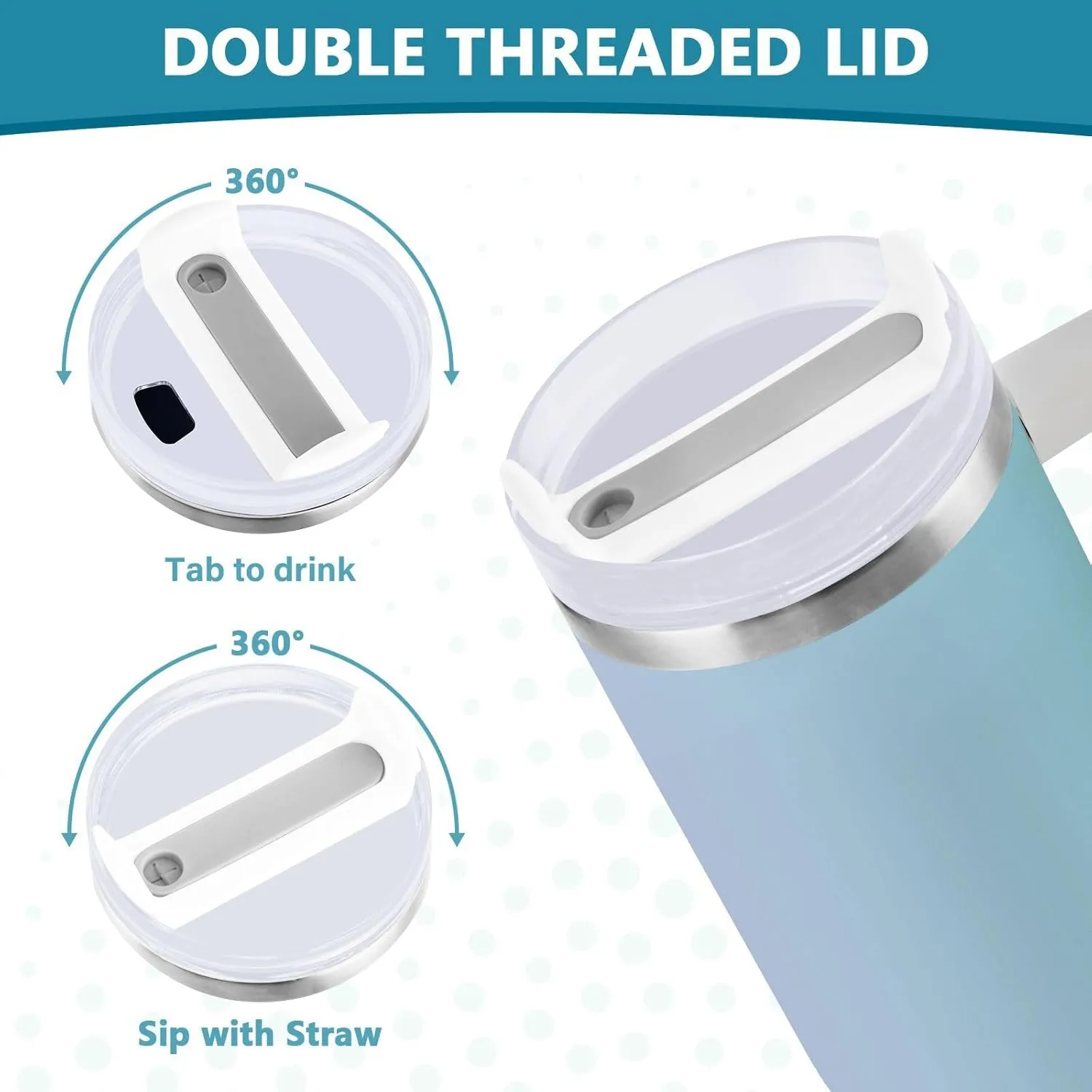 MCHIVER Heaven Peach Gradient 30 oz Tumbler with Handle and Straw Stainless Steel Vacuum Water Bottle Leak-proof Travel Coffee Mug Insulated Cup for Iced Tea Coffee