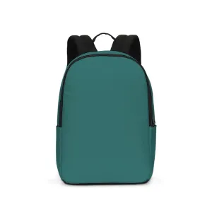 Medium Dark Blue Cool Green Waterproof Backpack | Medium Dark Pastel Blue Cool Green | C60M0Y30K60