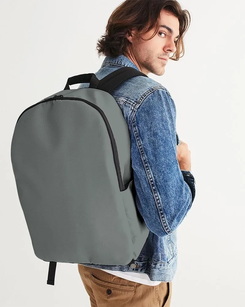 Medium Dark Green Gray Waterproof Backpack | Medium Dark Pale Green Gray | C10M0Y10K60
