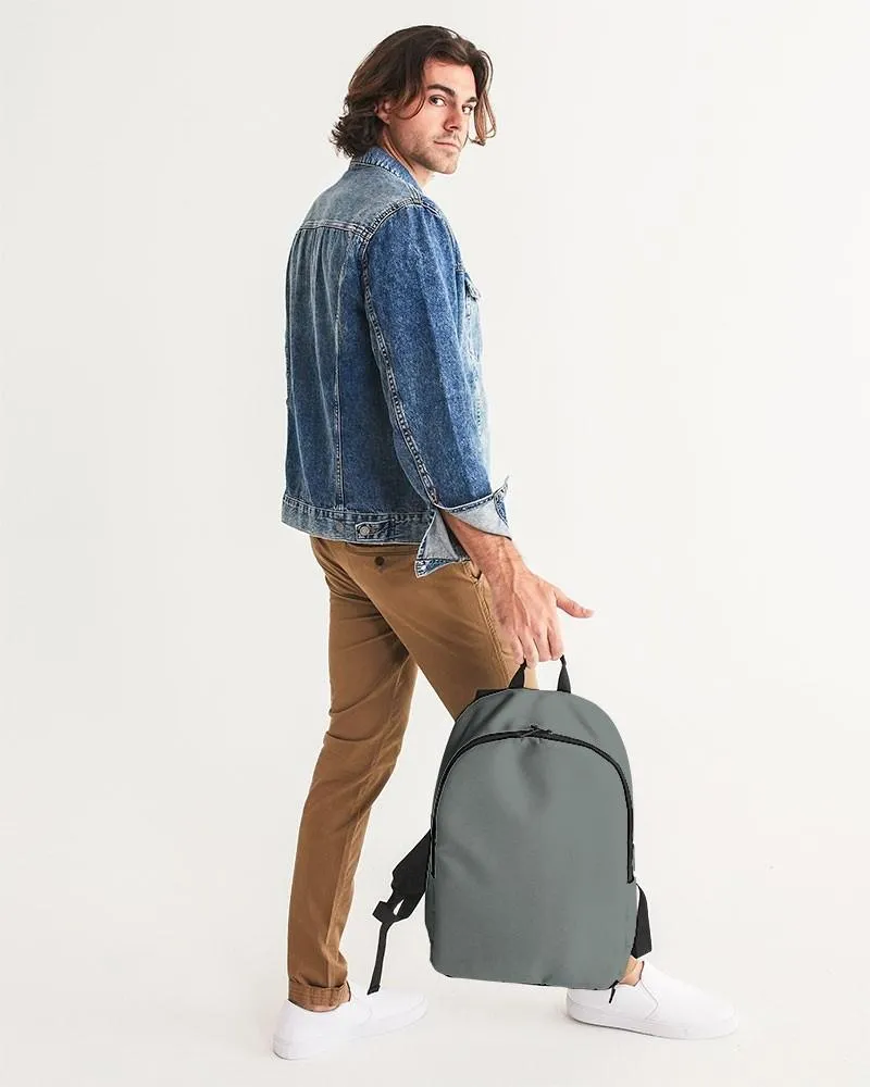 Medium Dark Green Gray Waterproof Backpack | Medium Dark Pale Green Gray | C10M0Y10K60