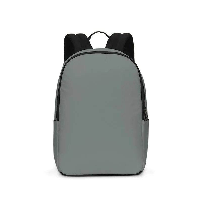 Medium Dark Green Gray Waterproof Backpack | Medium Dark Pale Green Gray | C10M0Y10K60