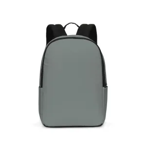 Medium Dark Green Gray Waterproof Backpack | Medium Dark Pale Green Gray | C10M0Y10K60