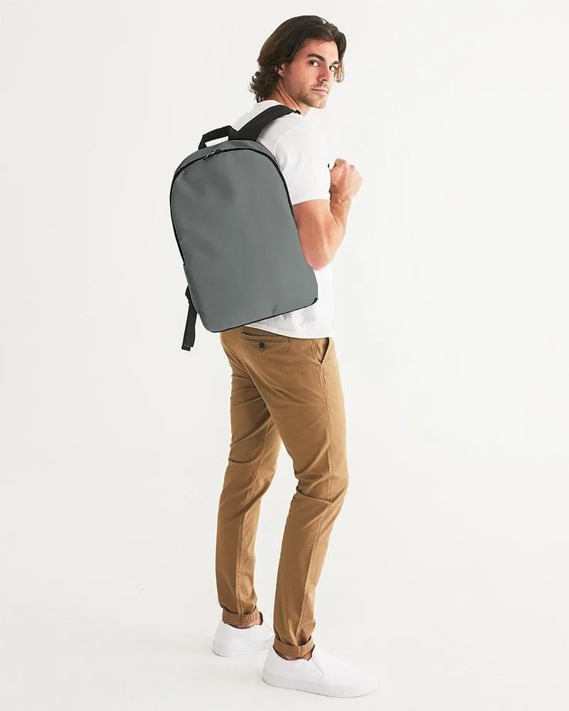 Medium Dark Green Gray Waterproof Backpack | Medium Dark Pale Green Gray | C10M0Y10K60