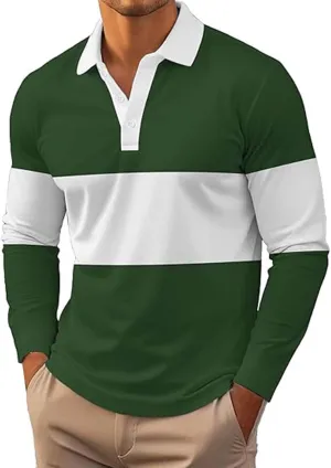 Men's Clothing Autumn Thin Double Layer V Neck Long Sleeve T Shirt Fashion Casual Cotton Round Neck Base Fit