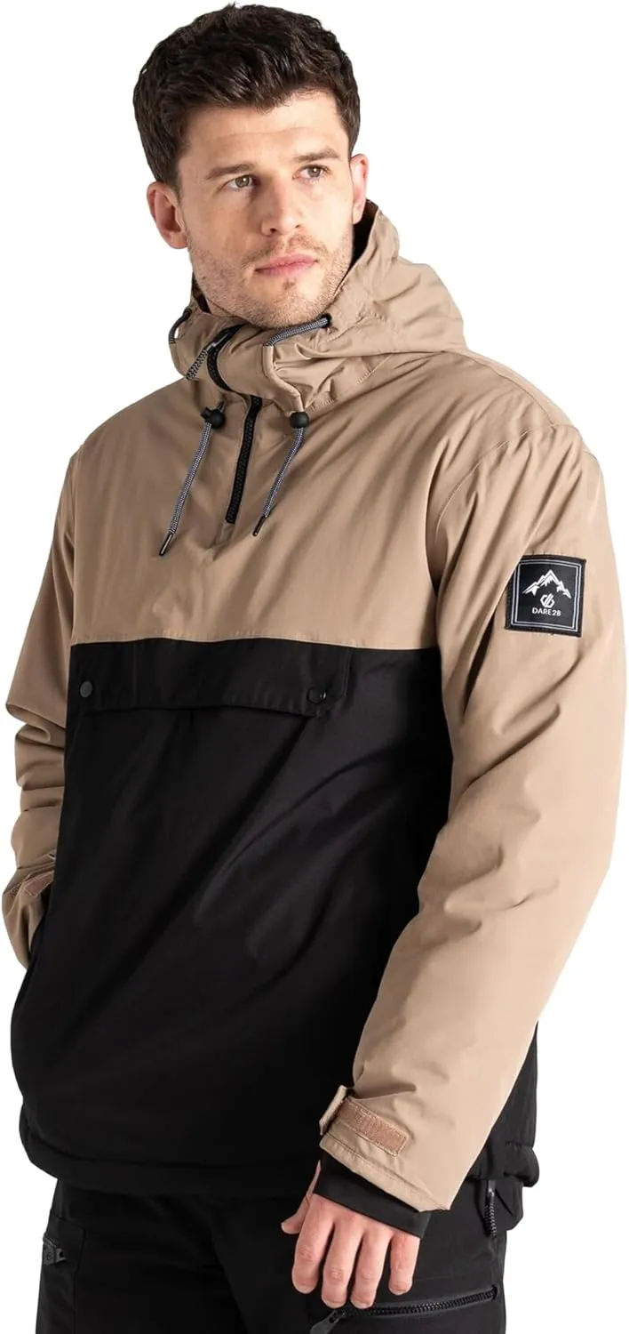 Men's Mens Freeride Overhead Waterproof Ski Jacket Insulated Jacket (pack of 1)