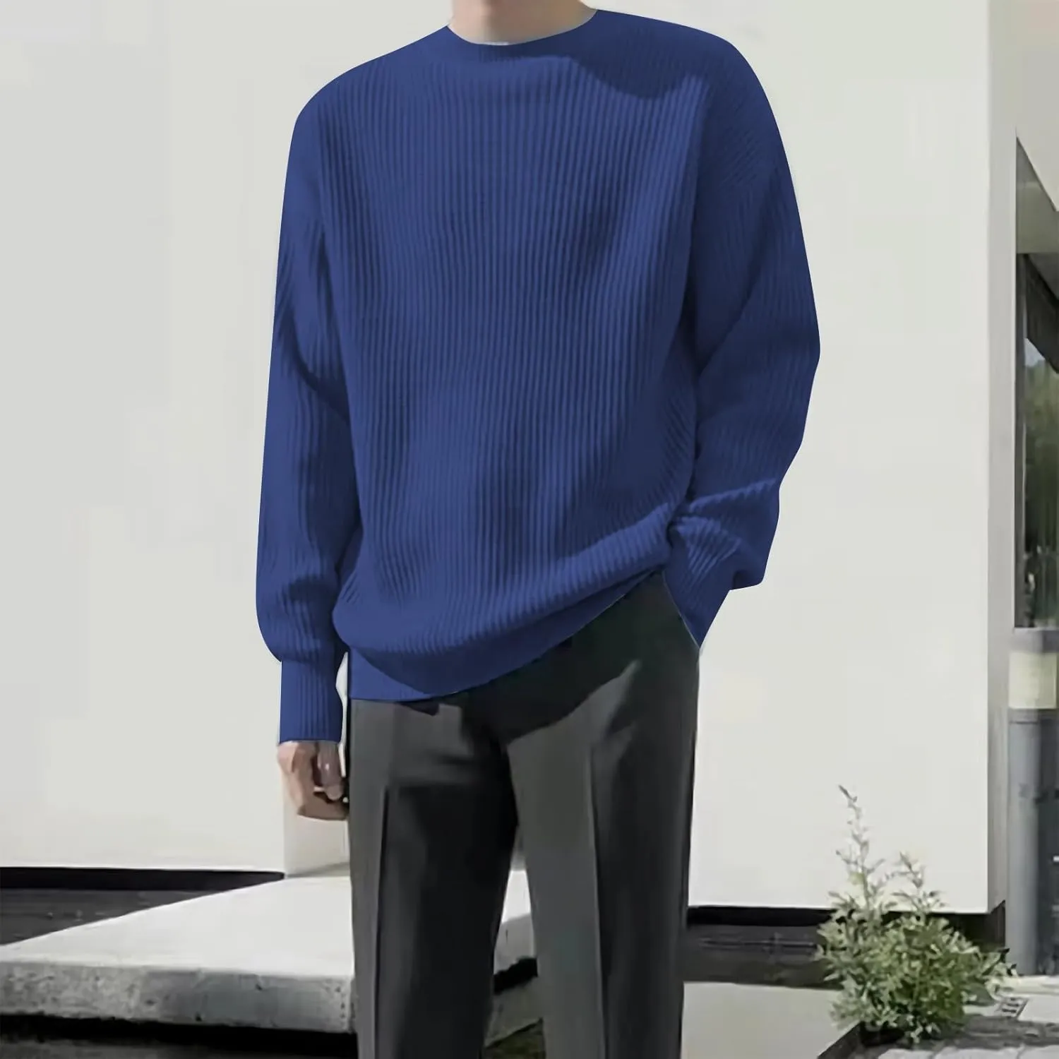 Mens Shirt Spring and Autumn Casual Long Sleeve Button Solid Color Long Sleeve T Shirt Top for Athletic Running