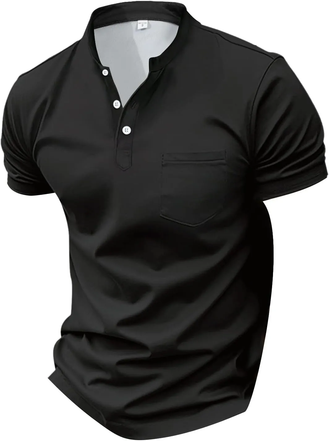 Mens T-Shirts Day Digital Printing Casual Basic Tee Tops Daily Casual Stylish Collared Shirts for Men Polo Shirts
