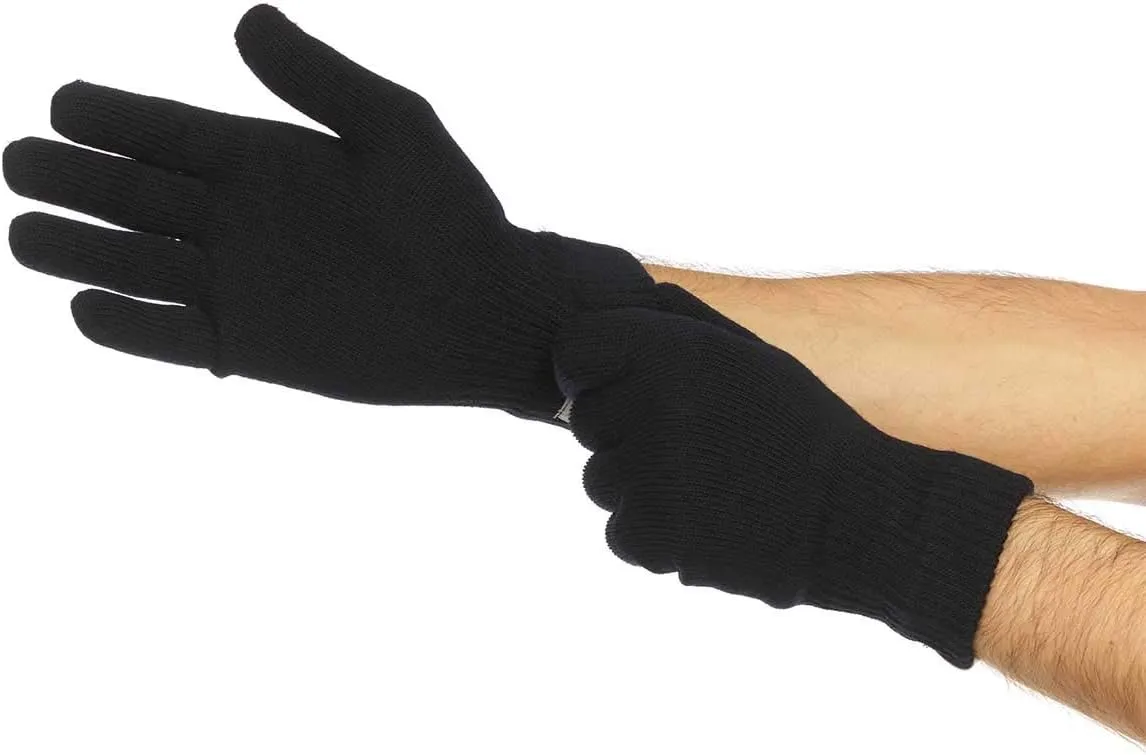 Merino Wool Glove Liner - Warm Base Layer - Ski Liner Glove - 3 Season Wear - Multiple Colors and Sizes
