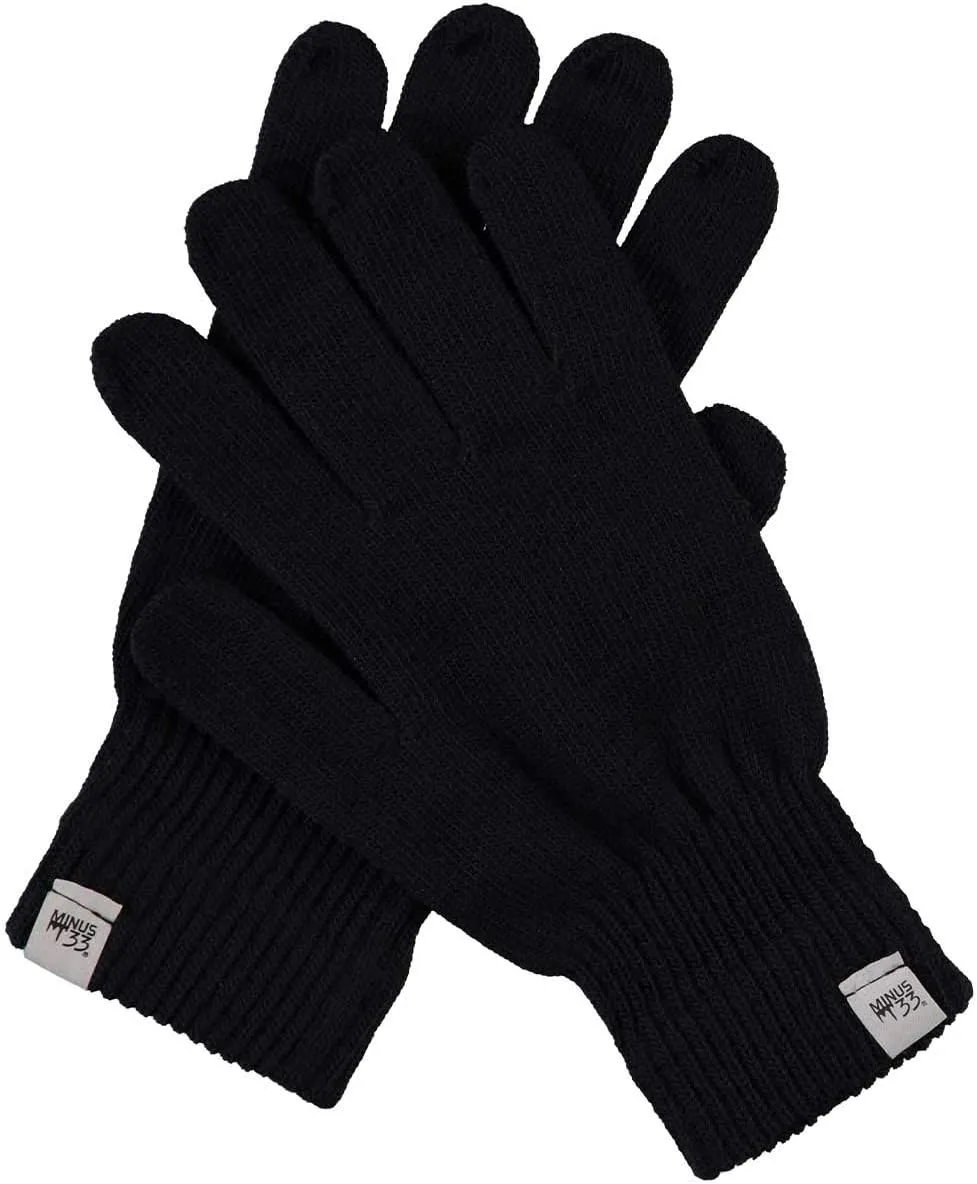 Merino Wool Glove Liner - Warm Base Layer - Ski Liner Glove - 3 Season Wear - Multiple Colors and Sizes